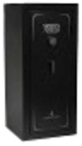 Sports Afield Instinct Electronic Safe 24 Long Guns Matte Black Steel 30 Min @ 1400 Degree Fire Rating