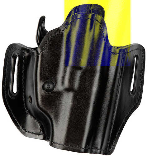 Bianchi Allusion Assent Pro-Fit 450 Black Leather Holster W/Laminate Liner Belt Right Hand