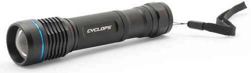 Cyclops Steropes 700 Black Anodized Aluminum White Cree Led 400/700 Lumens 220 Meters Range