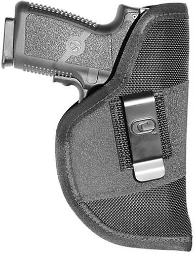 Crossfire The Grip Clip Laser Holster 03 Black Rubber Fabric/ 1680 Denier Ballistic Nylon IWB/P