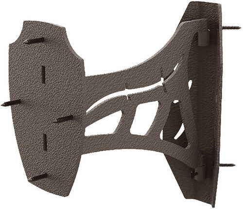 Skull Hooker Corner Shoulder Mount Powder Coat Finish Brown SKH-CSM-BRN