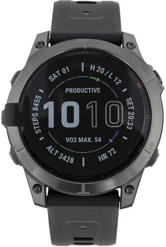 GARMIN FENIX 7 SPPHRE Gray DLC Ti Black