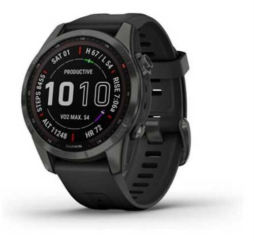 GARMIN FENIX 7S SPPHRE Slr Gry DLC Bk