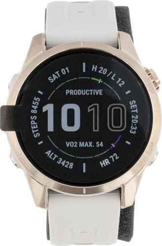 GARMIN FENIX 7S SPPHRE Slr GLD Ti Ls
