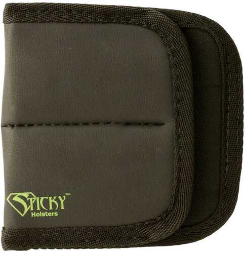 Sticky Holsters Or1Mod Or-1 Modified Black W/Green Logo Latex Free Synthetic Rubber For Optic/Laser Sig P938 & Kimber Mi