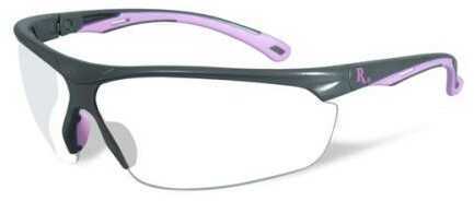 Remington Wiley X Re601 Eye Protection Gray/pink Frame Clear Lenses