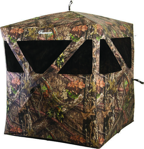 Ameristep Ams-AMEBL3031 Care Taker Run & Gun Ground Blind Hub-Style Mossy Oak Break-Up Country 300 Durashell Plus 65" Hi