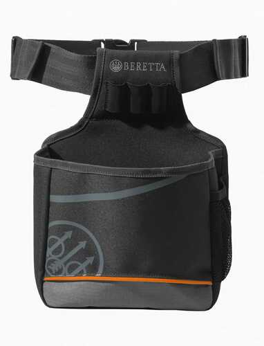 Beretta USA  Uniform Pro EVO Pouch Black Neoprene Capacity 50Rd