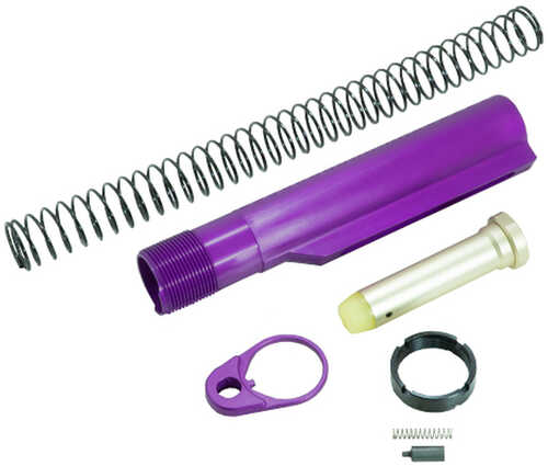 Timber Creek Outdoors Arbtkppa Buffer Tube Kit Purple Anodized For Ar-15