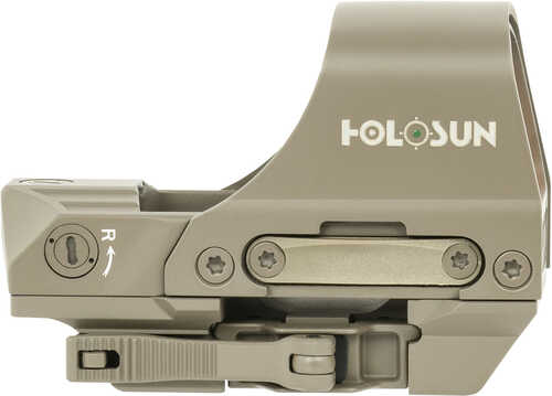Holosun He510CGRFDE Flat Dark Earth Anodized 1X 2/65 MOA Green Dot & Circle Reticle Includes Battery/Lens Cloth/M