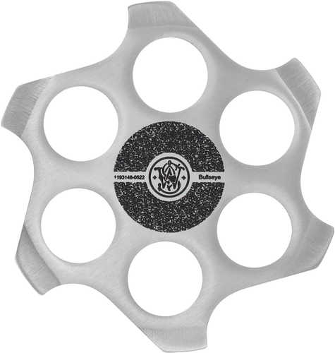 Smith & Wesson Knives 1193147 M&P Bullseye Throwing Circles Stainless Steel Includes Carry Case 4 Pack