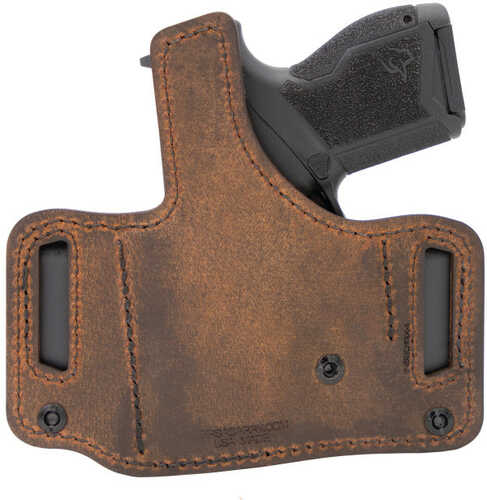 Versacarry Ins201hct Insurgent Deluxe Iwb/owb Brown Polymer Belt Clip Fits Springfield Hellcat Right Hand