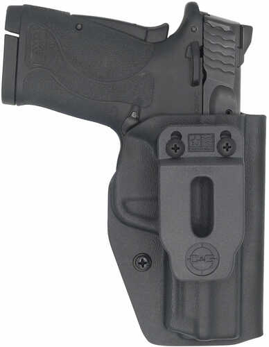 C&g Holsters 0550100 Covert Iwb Black Kydex Paper Fits S&w M&p Shield 380ez