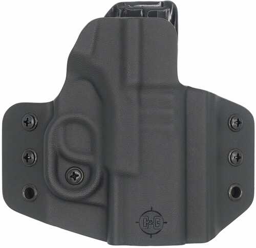 C&g Holsters 0950100 Covert Owb Black Kydex Belt Loop Fits Springfield Hellcat Right Hand