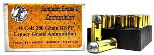 44 Colt 200 Grain Lead Rounds Jamison Ammunition