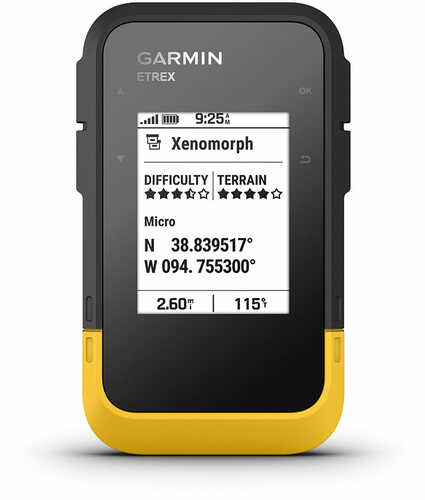 Garmin 0100273400 Etrex Se Outdoor Recreation 28mb Memory Black/yellow 2.20" Transflective/monochrome Display, Compatibl