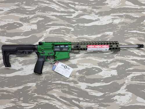 Patriot Ordnance Factory Rogue Complete Upper 308 Win 16.50" Stainless Barrel, Od Green Anodized, Micro-b Muzzle Brake,
