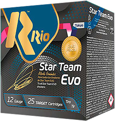 Rio Ammunition Competition Target Load Star Team EVO 12 Gauge 2.75" 1 Oz 7.5 Shot 1315 fps 25 Rounds