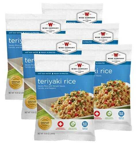 Wise Foods Outdoor Packs 6Ct/4 Serving Teriyaki Chicken And Rice 2W02208