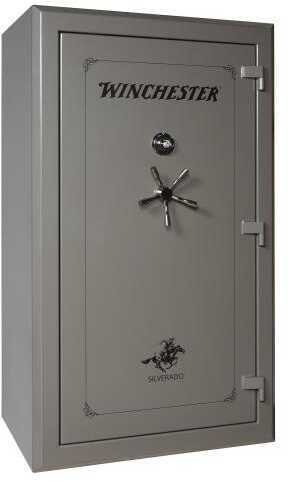 Winchester Safes S72425110M Silverado 51 Gun 72" H x 42" 29" D Mechanical Lock Gunmetal Gray