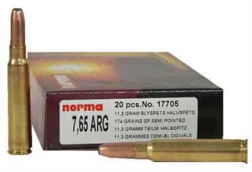 7.7X58mm Japanese 174 Grain Soft Point 20 Rounds Norma Ammunition