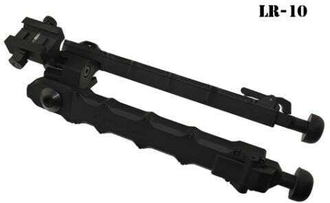 Accu-Tac LR-10 Large Rifle Bipod 7" to 11-1/2" Aluminum Black