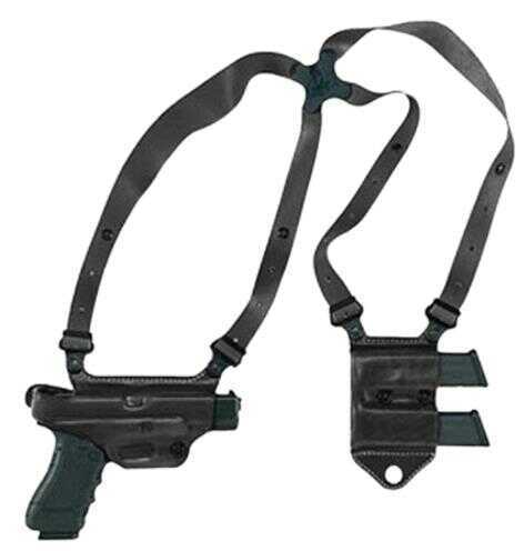 Galco MCII212B Miami Classic II Shoulder System 1911 Steerhide Black