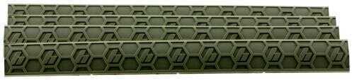 Hexmag HXMLC4PKFDE M-LOK Rail Cover Slot 4 M_LOK Flat Dark Earth