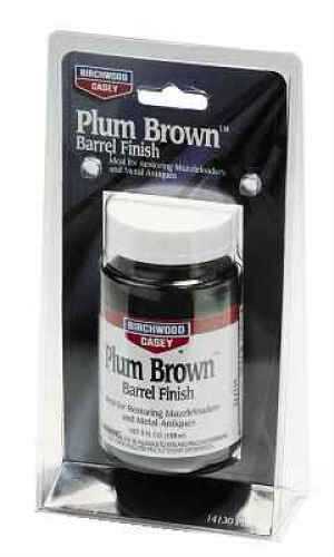 Birchwood Casey Plum Brown Barrel Finish 5 Ounce Jar