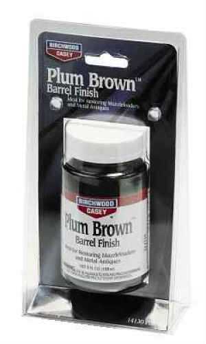 Birchwood Casey 14130 Plum Brown Barrel Finish 5 Oz