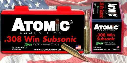 308 Win 175 Grain Ballistic Tip 50 Rounds Atomic Ammunition Winchester