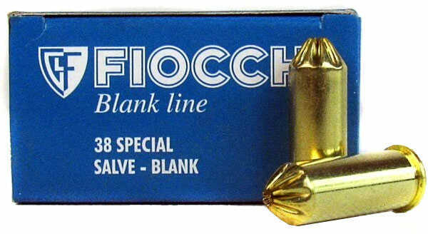 38 Special N/A Blank 50 Rounds Fiocchi Ammunition