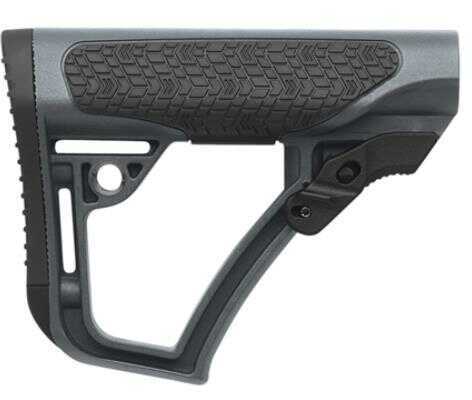 Daniel Defense Mil-Spec Collapsible Buttstock Fits AR Rifles Tornado Gray Finish 21-091-04179-012