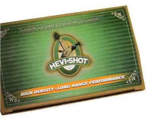12 Gauge 3-1/2" Hevi-Shot B 1-3/8 oz 10 Rounds Shotgun Ammunition