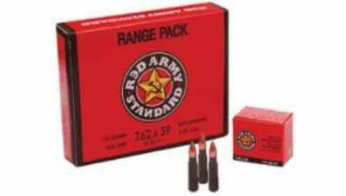 7.62X39mm 122 Grain Hollow Point 180 Rounds Red Army Ammunition