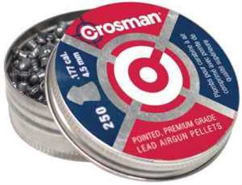 Crosman Pointed .177 Pellets Blister Card, 250 Per Box Md: P177