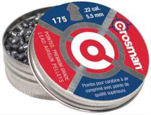 Crosman .22 Caliber Pointed Pellets/175 Pack Md: P022