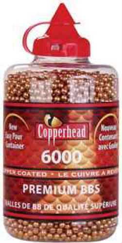 Crosman 767 CopperHead BBs .177 Copper-Coated Steel 6000 Carton