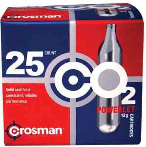 Crosman POWERLET 12G Co2 Cartridges 25 CT