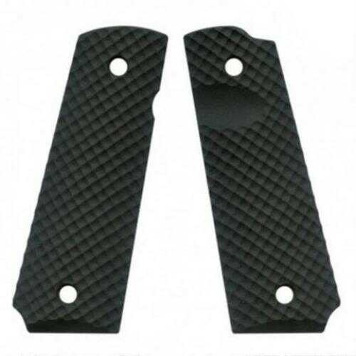 VZ 1911 VZ Recon Grip Panels Aggressive Textured G10, Black Md: RECBXA