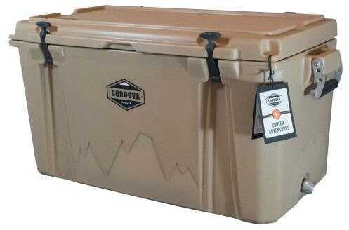 Cordova Coolers CCLT86QT 100 Large 86 Quarts 38" x 17.75" x 18.75" Sand Polymer 85 Cans