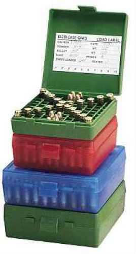 MTM Ammo Box 100 Round Flip-Top 40 10mm 45 ACP Green P-100-45-10