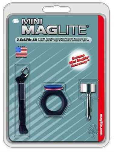 MagLite Kit Include 3 Lenses/Anti-Roll Device/Lens Holder/Wrist Lanyard & Clip Md: Am2A016