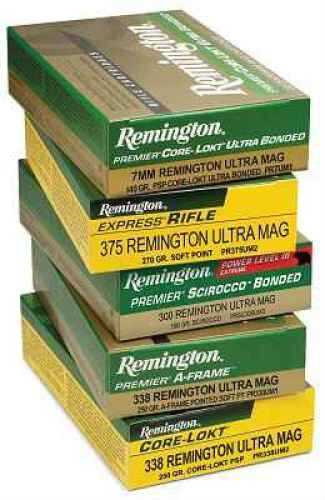 300 Rem Ultra Mag 150 Grain Soft Point 20 Rounds Remington Ammunition Magnum