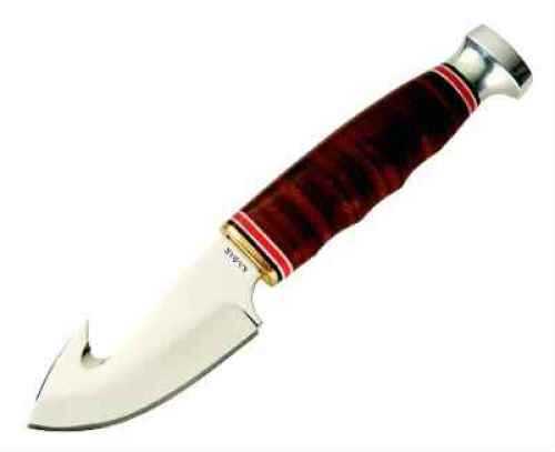 Ka-Bar 1234 Game Hook Fixed 3.25" DIN 1.4116 Stainless Steel Gut Leather Handle