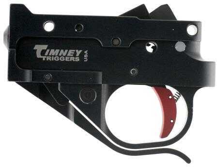 Timney Triggers 1022-2C Replacement Ruger 10/22 Single-Stage Curved 2.75 lbs Black/Red