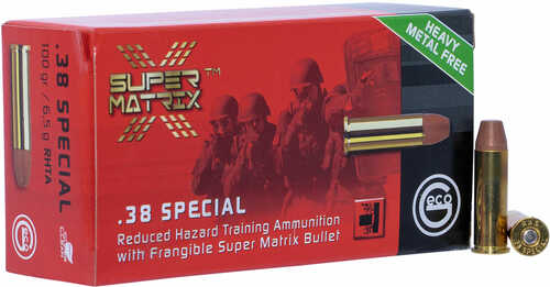38 Special 100 Grain Fragmenting Hollow Point 50 Rounds RUAG Ammunition