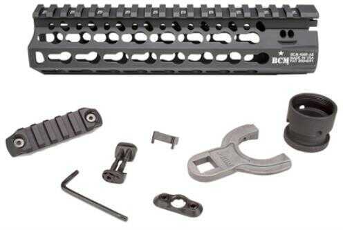 Bravo KMRA8556BK BCM AR-15 Alpha KeyMod Handguard Aluminum Black Hard Coat Anodized 8"