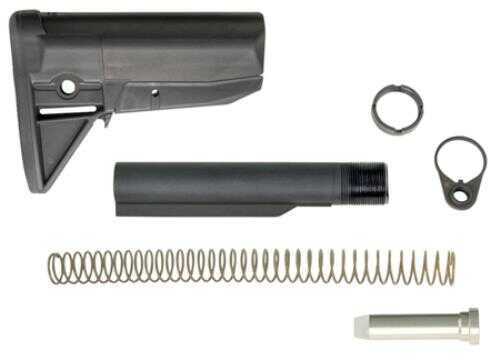 Bravo GFSKMOD0BLK BCMGunfighter AR-15 Mod 0 Stock Kit Polymer/Aluminum Black