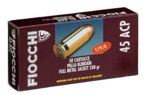 FIOCCHI 45 AUTO 200GR JHP 50/BX